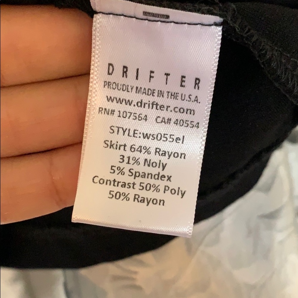 DRIFTER unique floral overlay skirt - Picture 5 of 6
